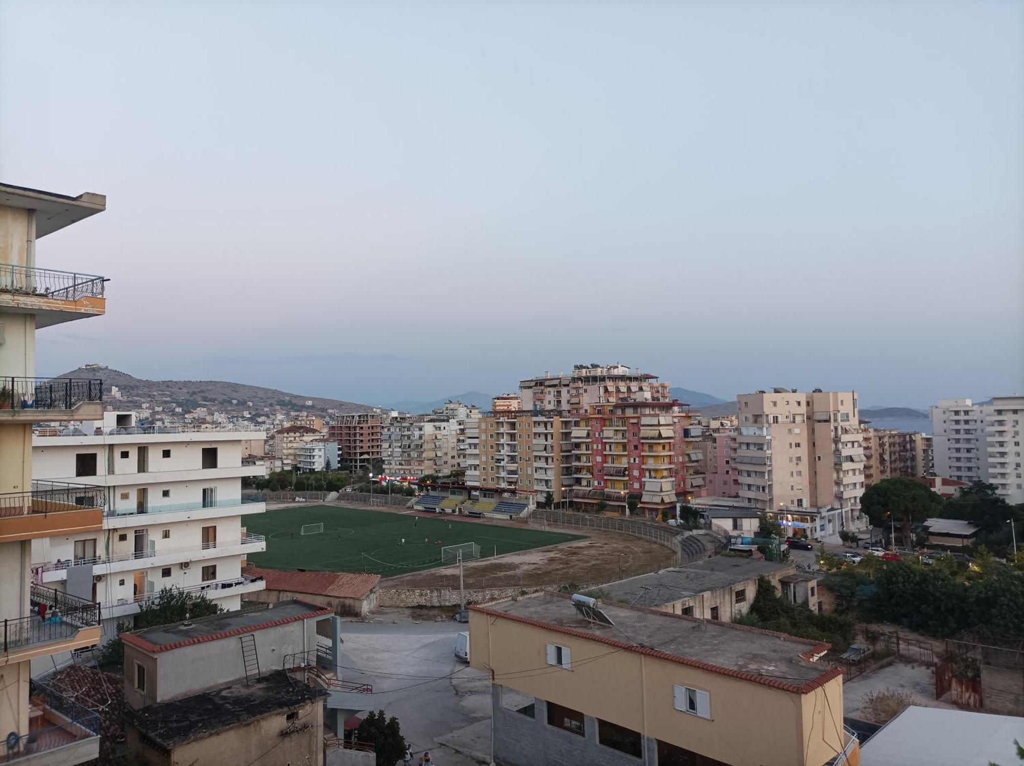 Achilles Apartments Sarandë Eksteriør bilde